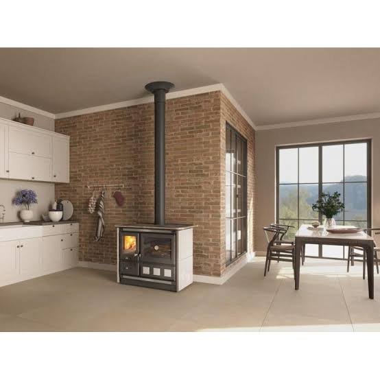 Cuisinière à bois Rosa Maiolica 10,5 kW