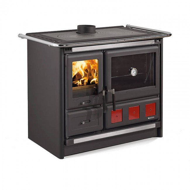 Cuisinière à bois Rosa XXL.16 — Steel — 10 kW
